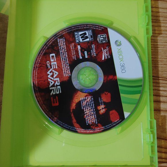 Gears of War 3 XBOX 360 game (CIB) - Picture 3 of 5
